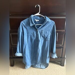 Z Supply Indigo Denim Shirt small